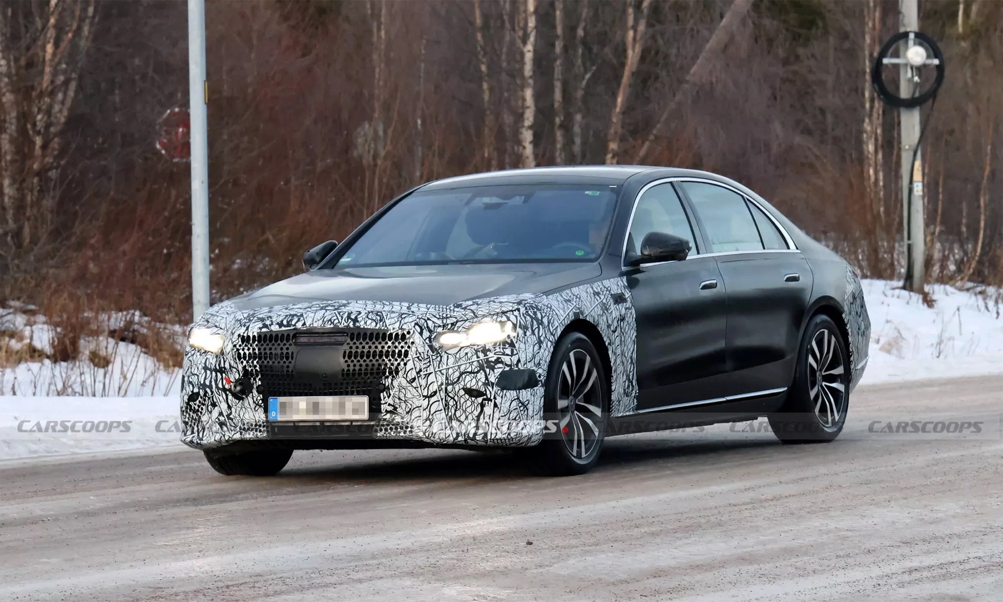 Mercedes S-class 2026 lộ diện